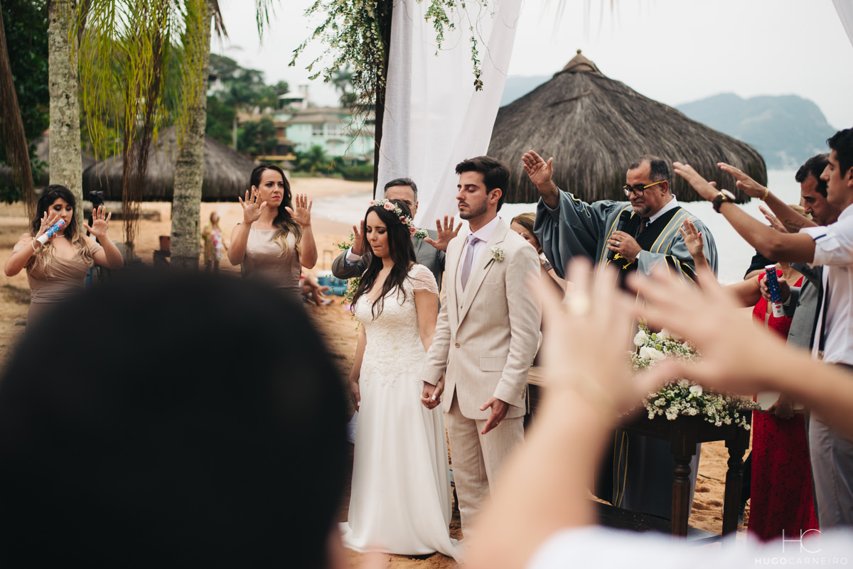 Fotos de casamento com emoção