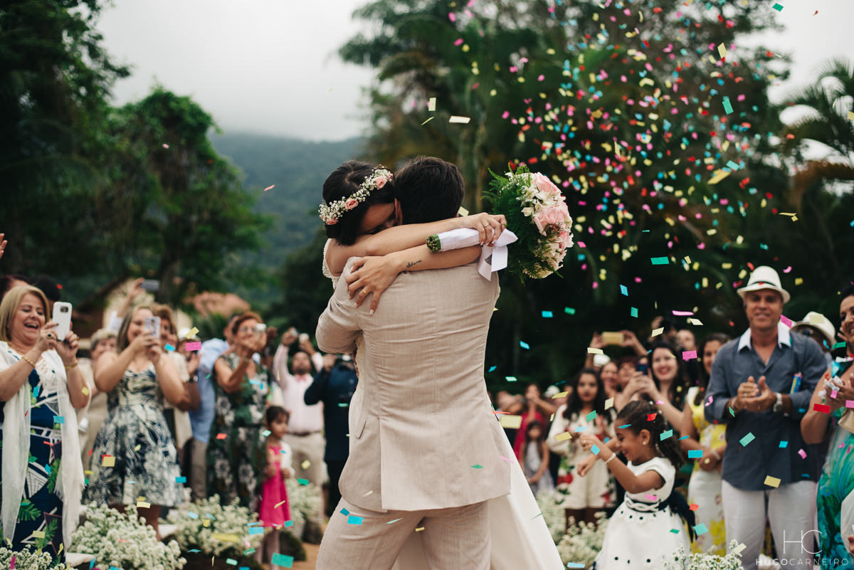 Fotos de casamento com emoção