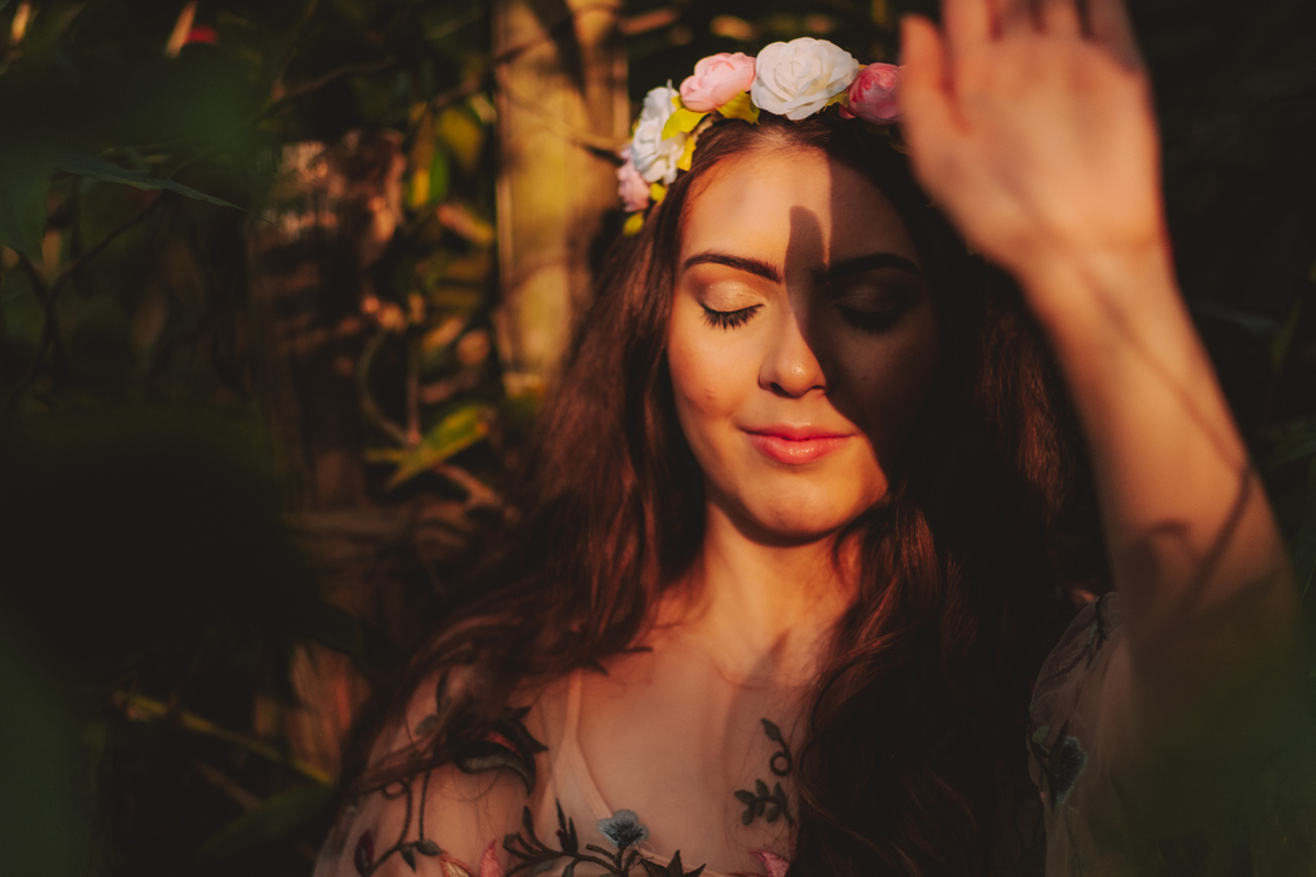 orquidário, ensaio externo em santos 15 anos, luz do sol