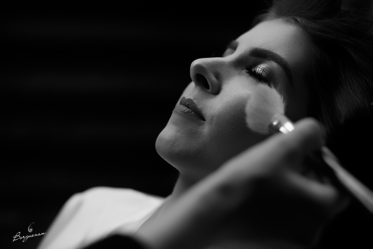 Maquiagem em seu grande dia.