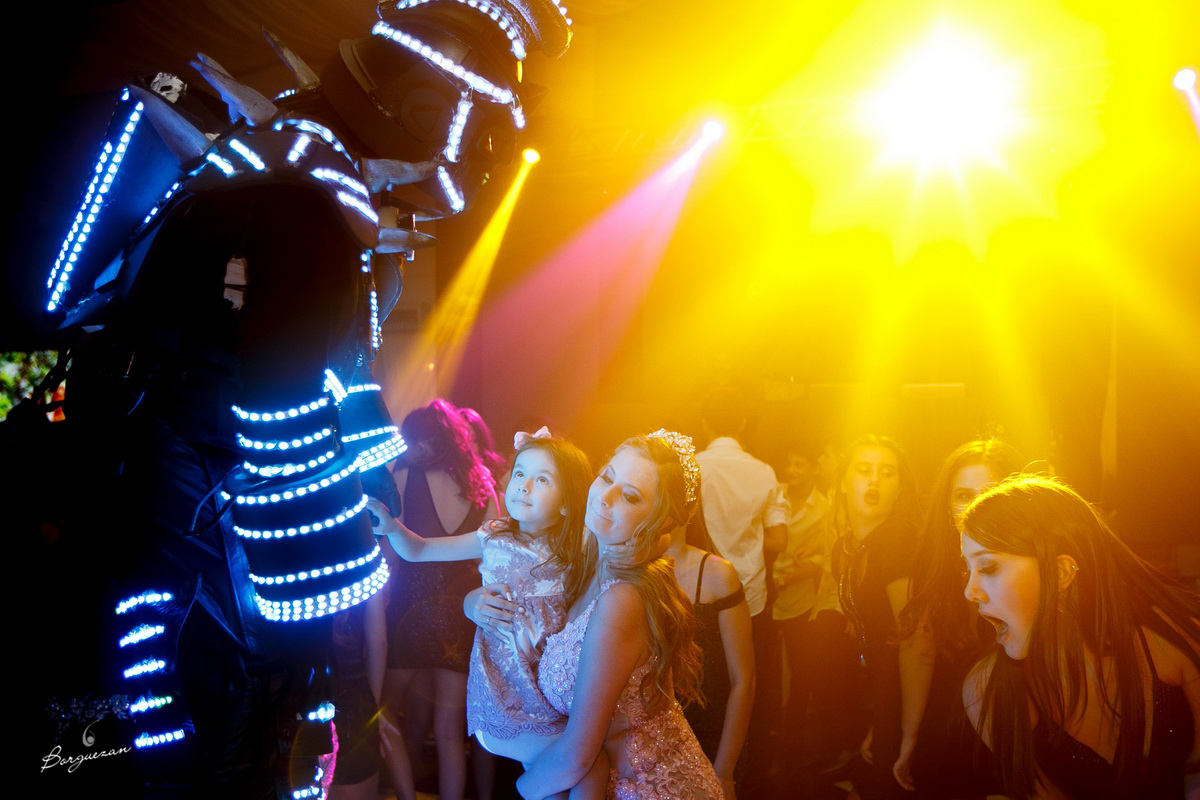 Robô de led Castello Reale