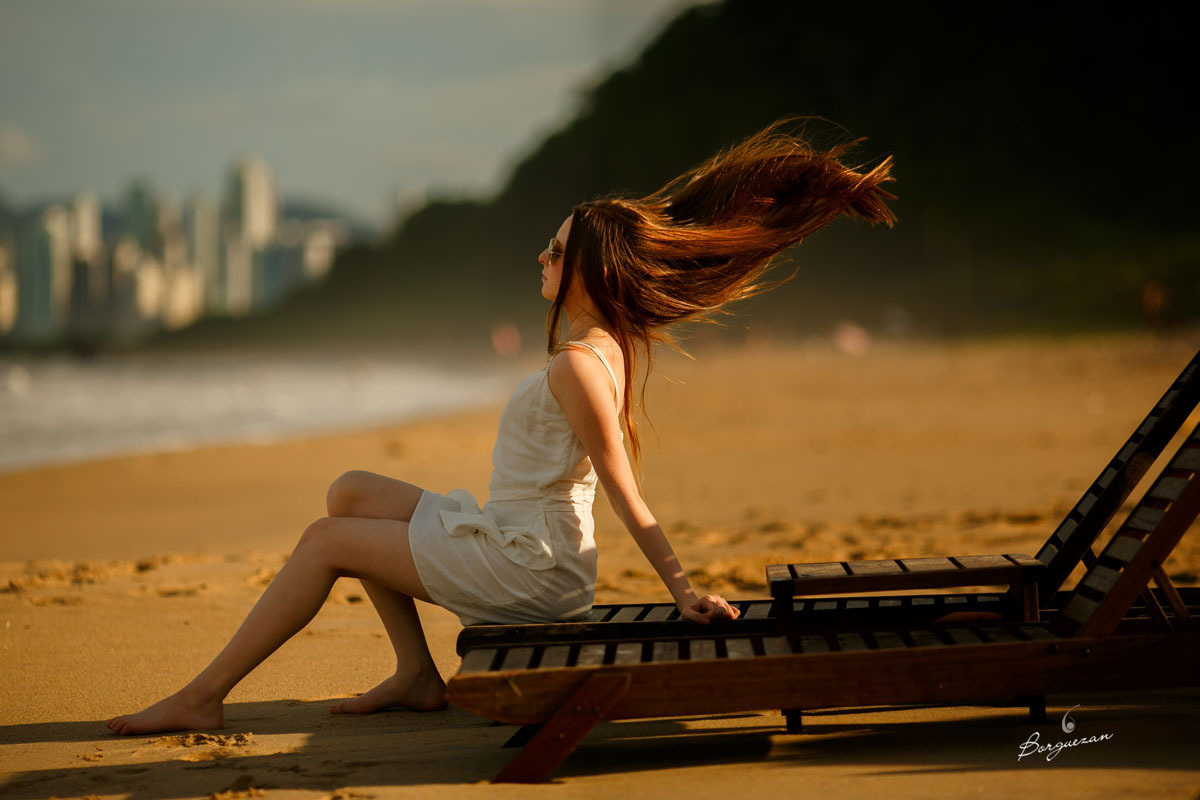 ensaio fotográfico na praia balneário camboriú