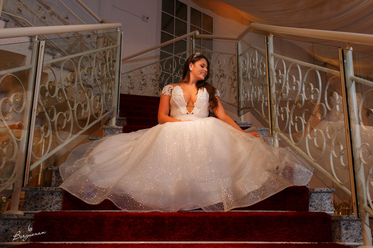 15 anos na escada do Castello Reale