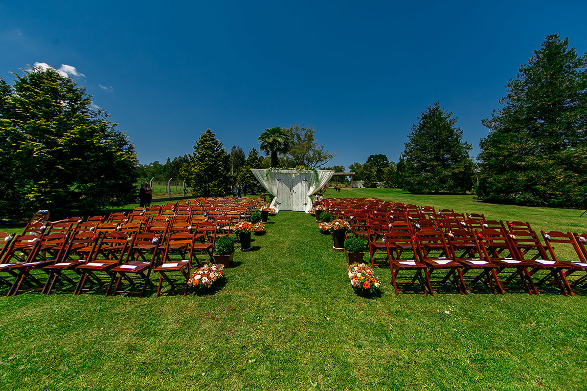 Casamento na Chacará