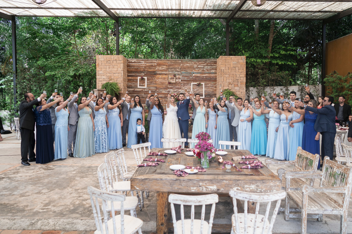 brinde dos padrinhos e madrinhas, villaggio real suzano