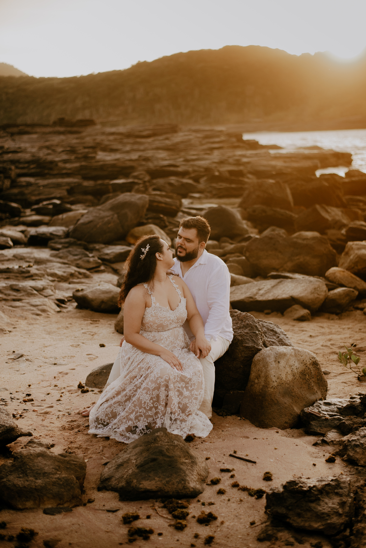 ensaio de casal nascer do sol em buzios