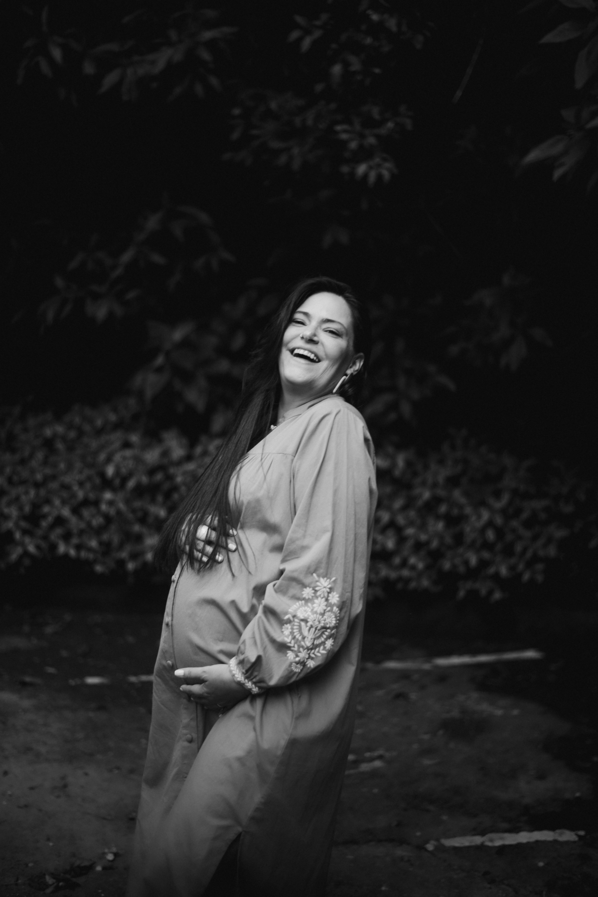 ensaio- gestante-floresta-cachoeira-RJ