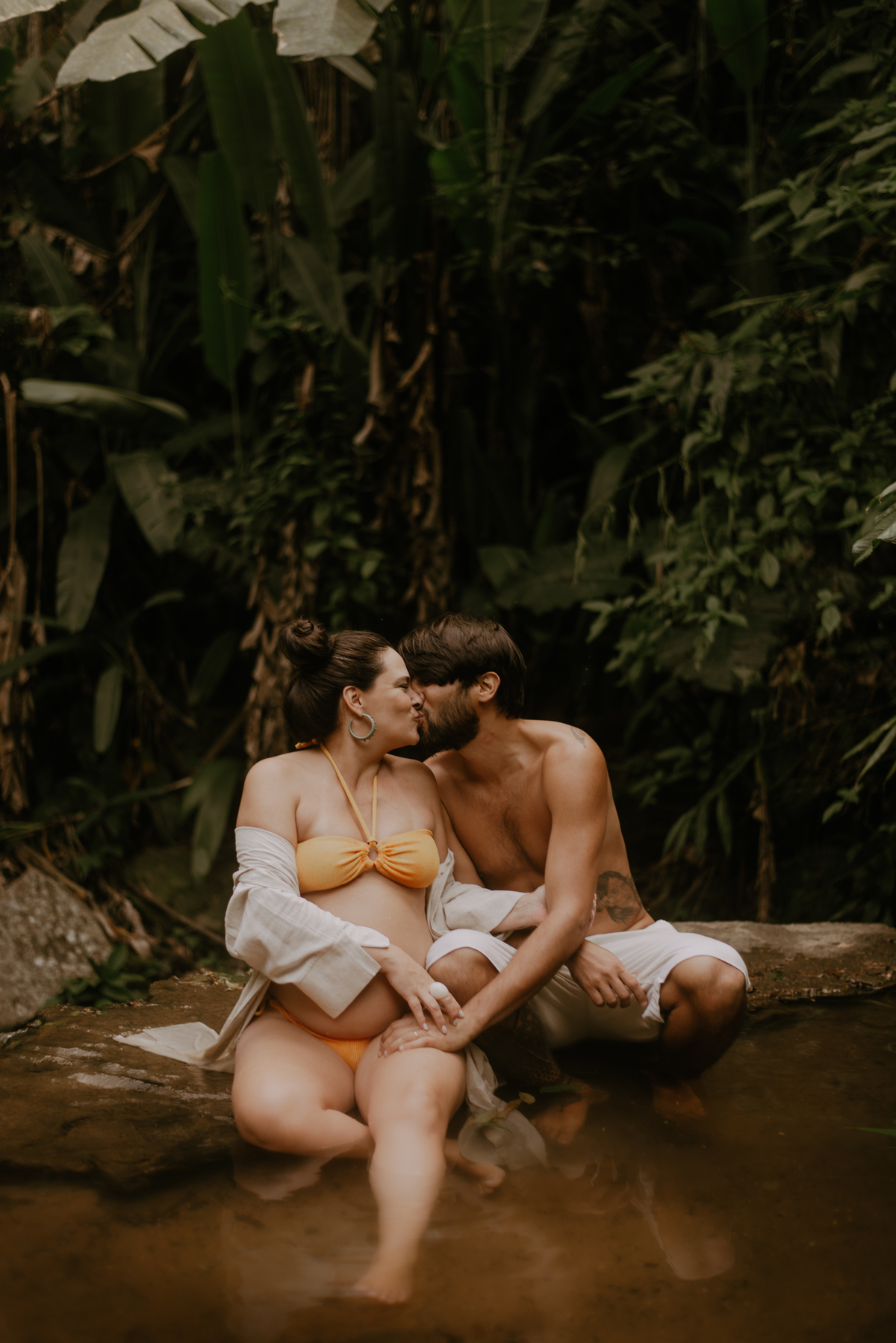 ensaio- gestante-floresta-cachoeira-RJ