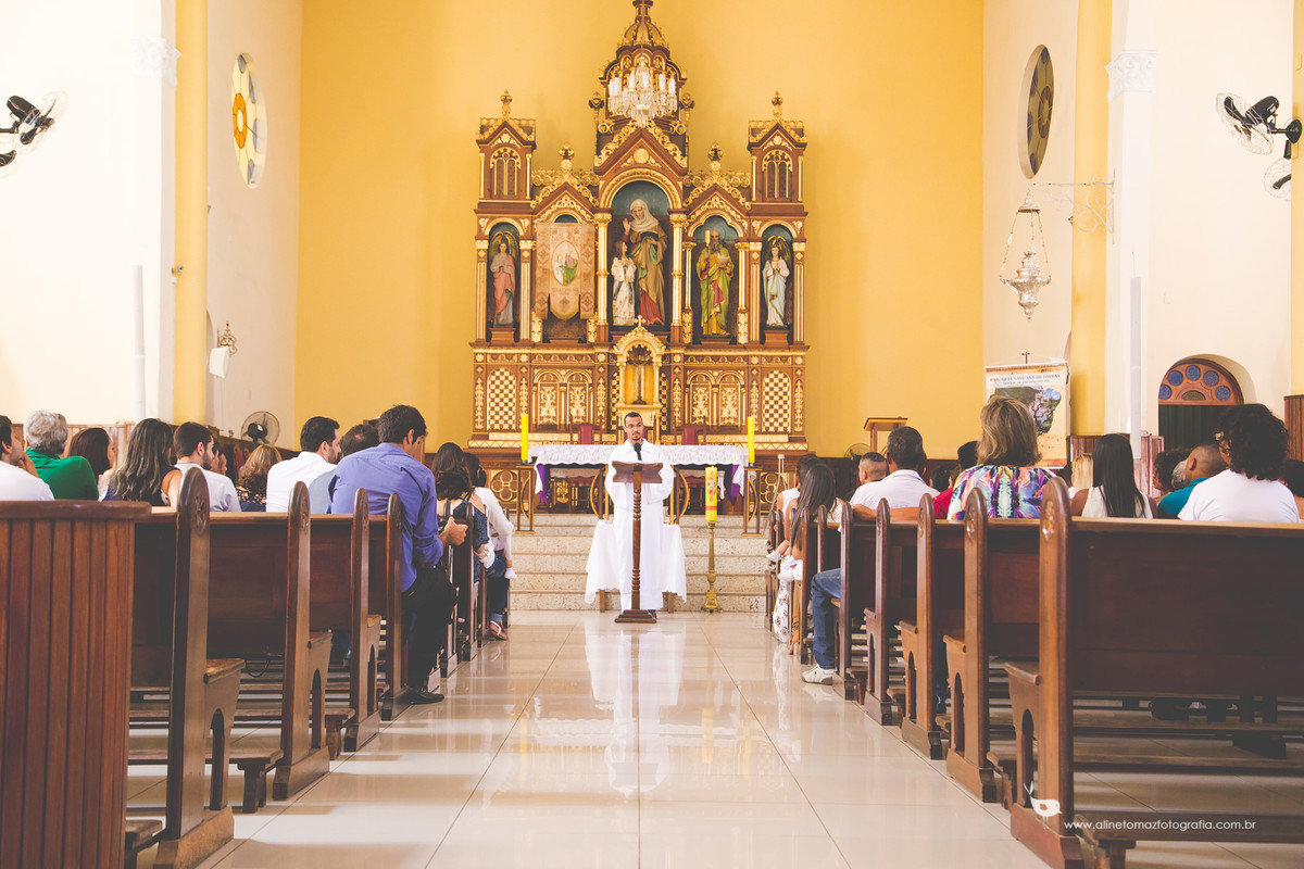 Batizado Helena, Matriz de Santana, Lavras - MG Aline Tomaz Fotografia.