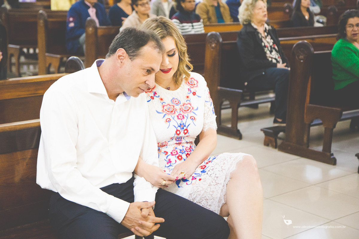 Liliene Make Up e Carlos, Bodas 25 anos casamento, Matriz de Santana, Lavras - MG, Aline Tomaz Fotografia.