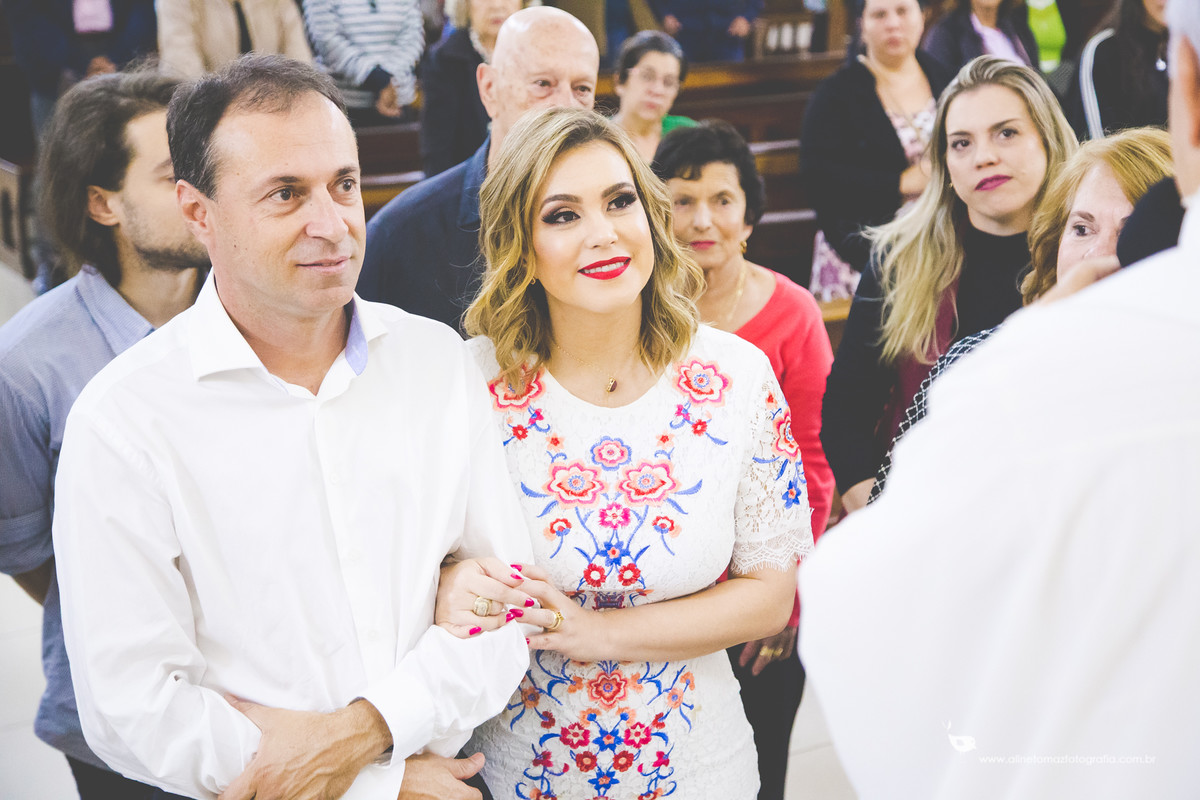 Liliene Make Up e Carlos, Bodas 25 anos casamento, Matriz de Santana, Lavras - MG, Aline Tomaz Fotografia.