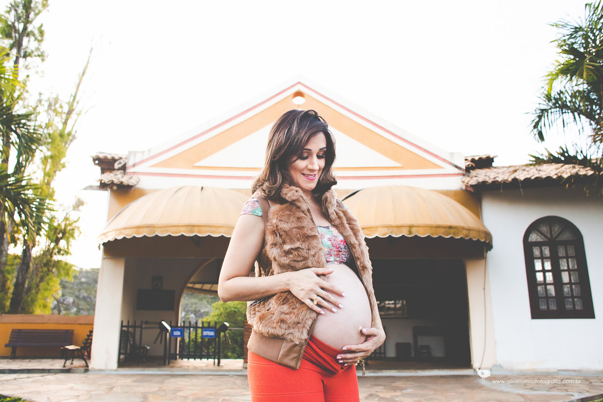 Ensaio Gestante, Quedas do rio Bonito - Lavras - MG Carina e Alexandre, Aline Tomaz Fotografia.