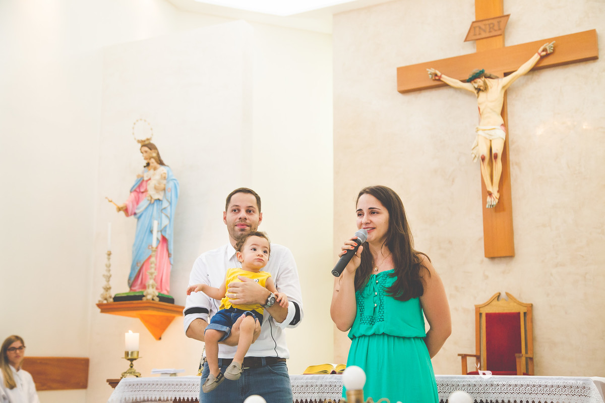 Aniversário Infantil, Missa Igreja Nossa Senhora Auxiliadora.Nil Festas, Lavras - MG, Aline Tomaz Fotografia. Felipe 1 ano
