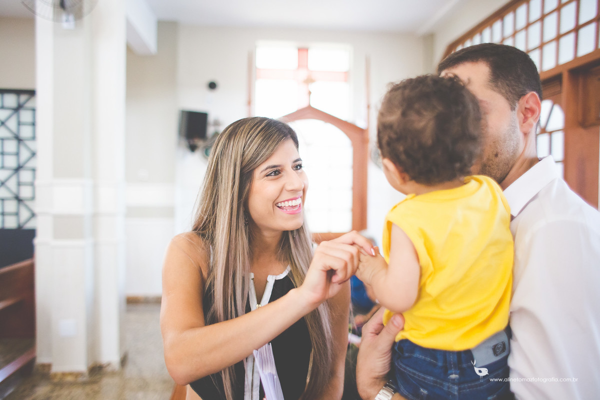 Aniversário Infantil, Missa Igreja Nossa Senhora Auxiliadora.Nil Festas, Lavras - MG, Aline Tomaz Fotografia. Felipe 1 ano