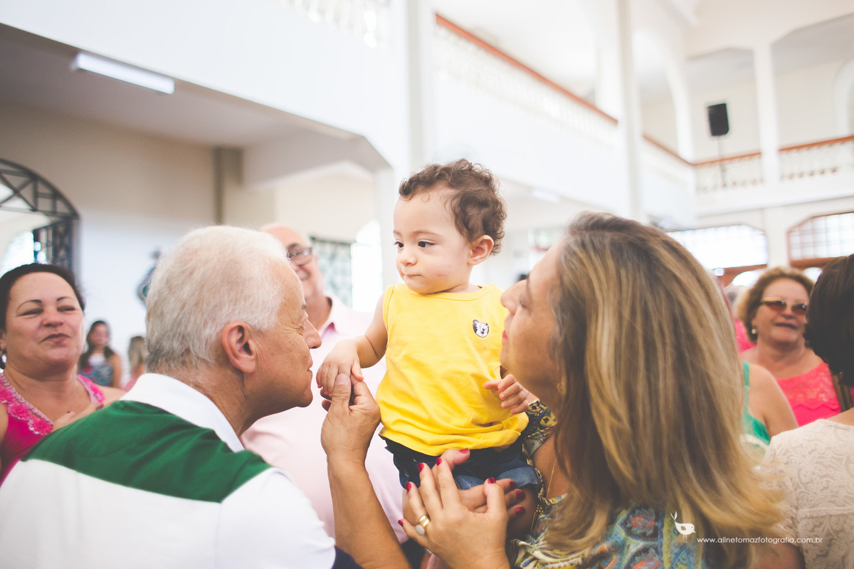 Aniversário Infantil, Missa Igreja Nossa Senhora Auxiliadora.Nil Festas, Lavras - MG, Aline Tomaz Fotografia. Felipe 1 ano