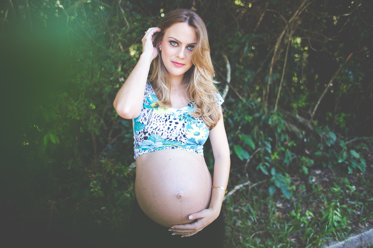Ensaio Gestante, Dauanda e Rodrigo, Parque Ecológico Quedas do Rio Bonito, Lavras - MG, Aline Tomaz Fotografia