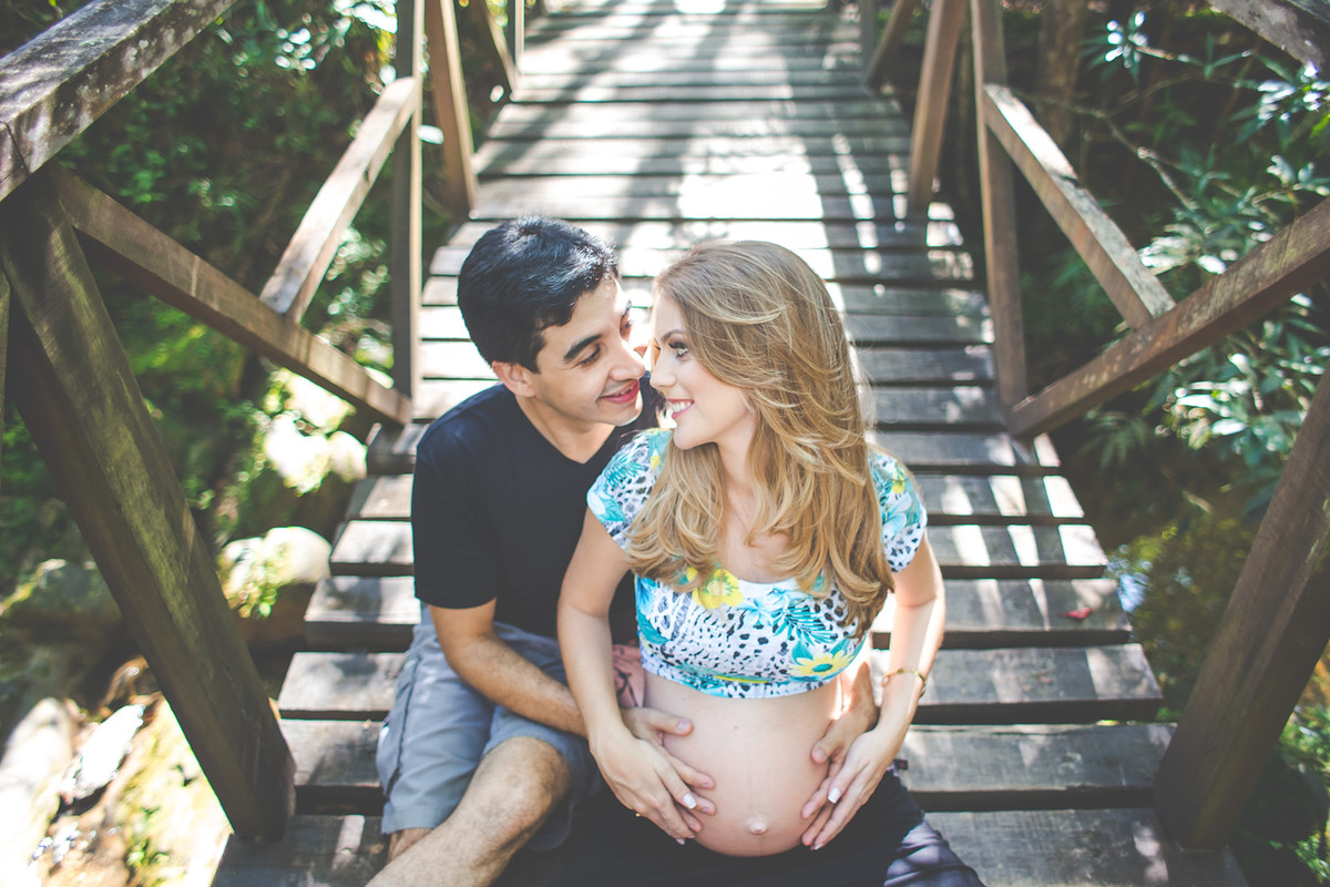 Ensaio Gestante, Dauanda e Rodrigo, Parque Ecológico Quedas do Rio Bonito, Lavras - MG, Aline Tomaz Fotografia