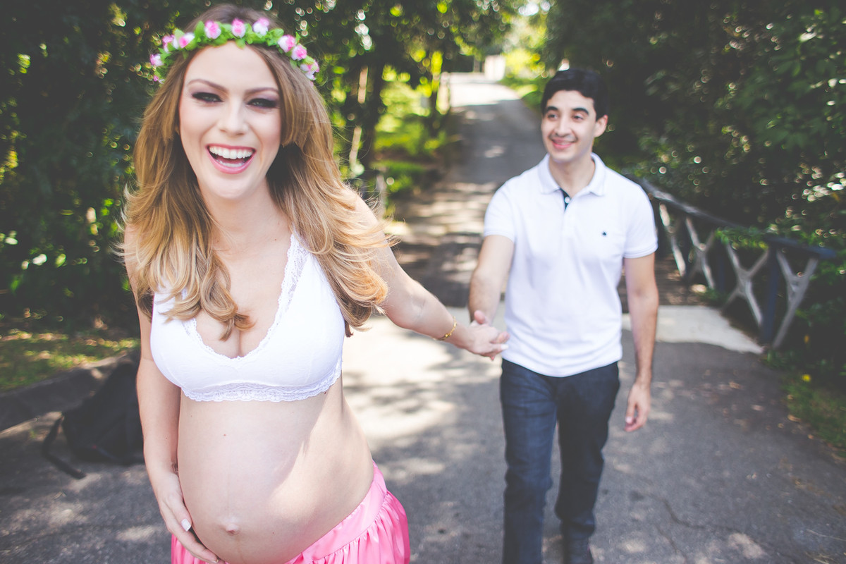 Ensaio Gestante, Dauanda e Rodrigo, Parque Ecológico Quedas do Rio Bonito, Lavras - MG, Aline Tomaz Fotografia