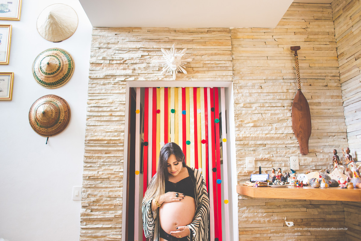 Ensaio Gestante, Sarah e Vinícius, Lavras -MG, Aline Tomaz Fotografia.