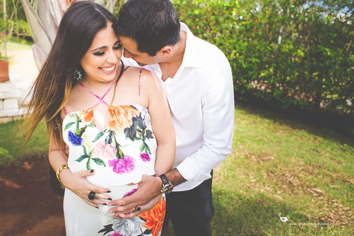 Ensaio Gestante, Sarah e Vinícius, Lavras -MG, Aline Tomaz Fotografia.
