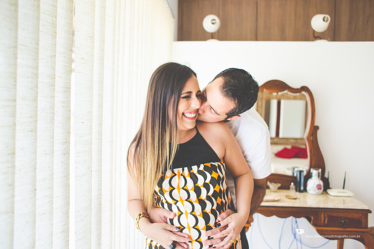 Ensaio Gestante, Sarah e Vinícius, Lavras -MG, Aline Tomaz Fotografia.