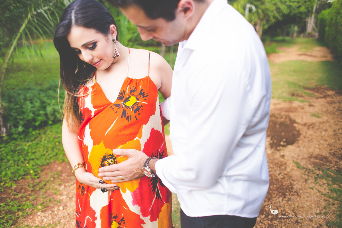 Ensaio Gestante, Sarah e Vinícius, Lavras -MG, Aline Tomaz Fotografia.