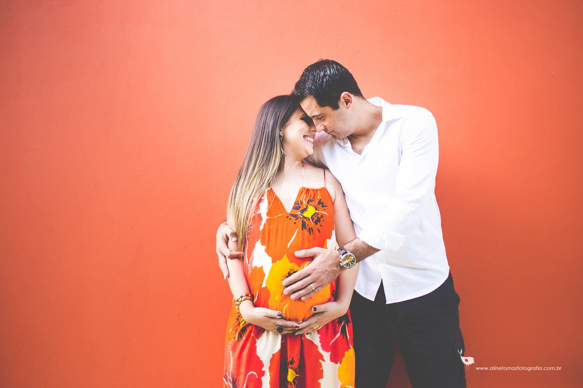 Ensaio Gestante, Sarah e Vinícius, Lavras -MG, Aline Tomaz Fotografia.