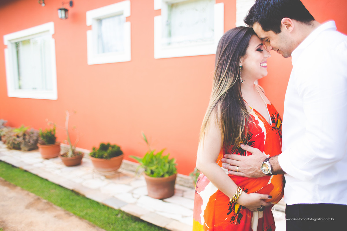 Ensaio Gestante, Sarah e Vinícius, Lavras -MG