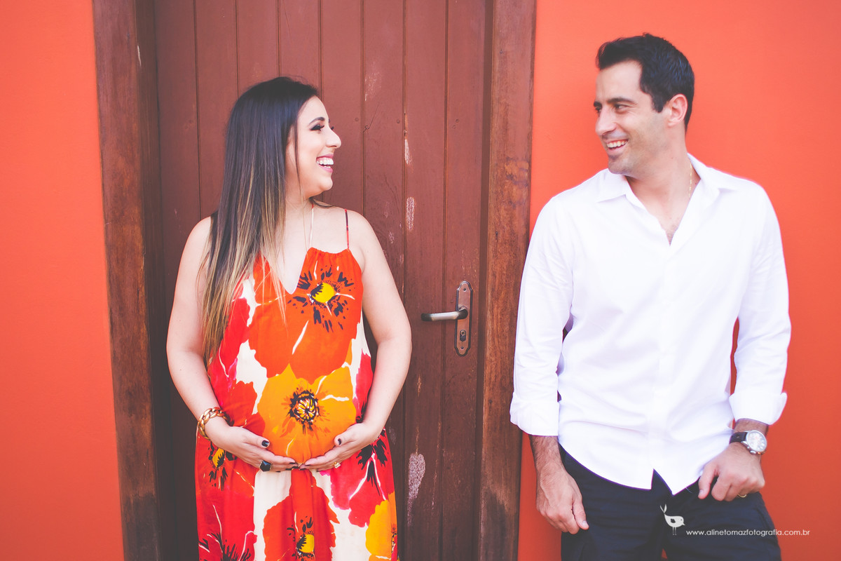 Ensaio Gestante, Sarah e Vinícius, Lavras -MG