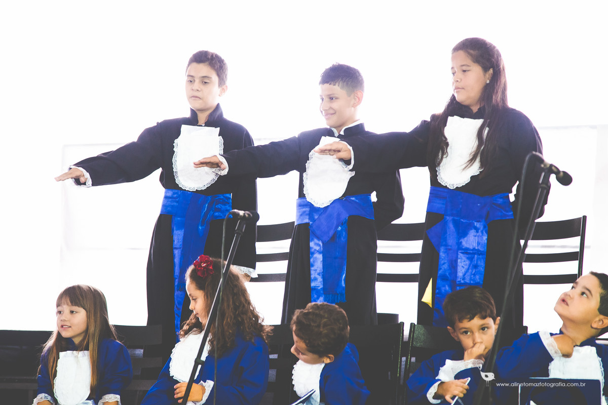 Pedro Formatura Infantil, FADMINAS, Lavras-MG, Aline Tomaz Fotografia
