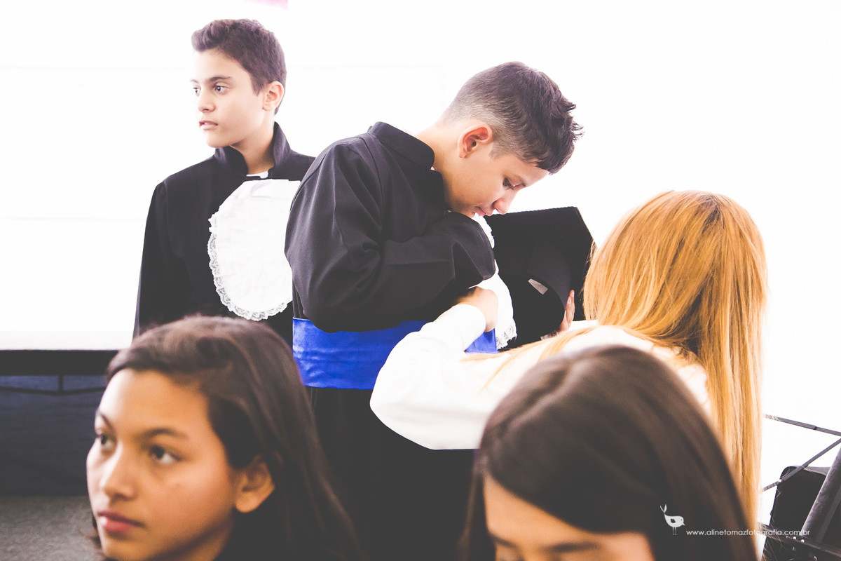 Pedro Formatura Infantil, FADMINAS, Lavras-MG, Aline Tomaz Fotografia