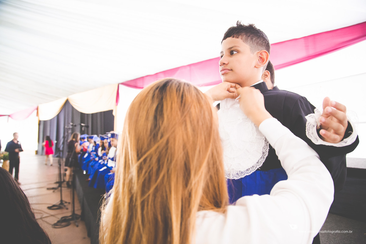 Pedro Formatura Infantil, FADMINAS, Lavras-MG, Aline Tomaz Fotografia