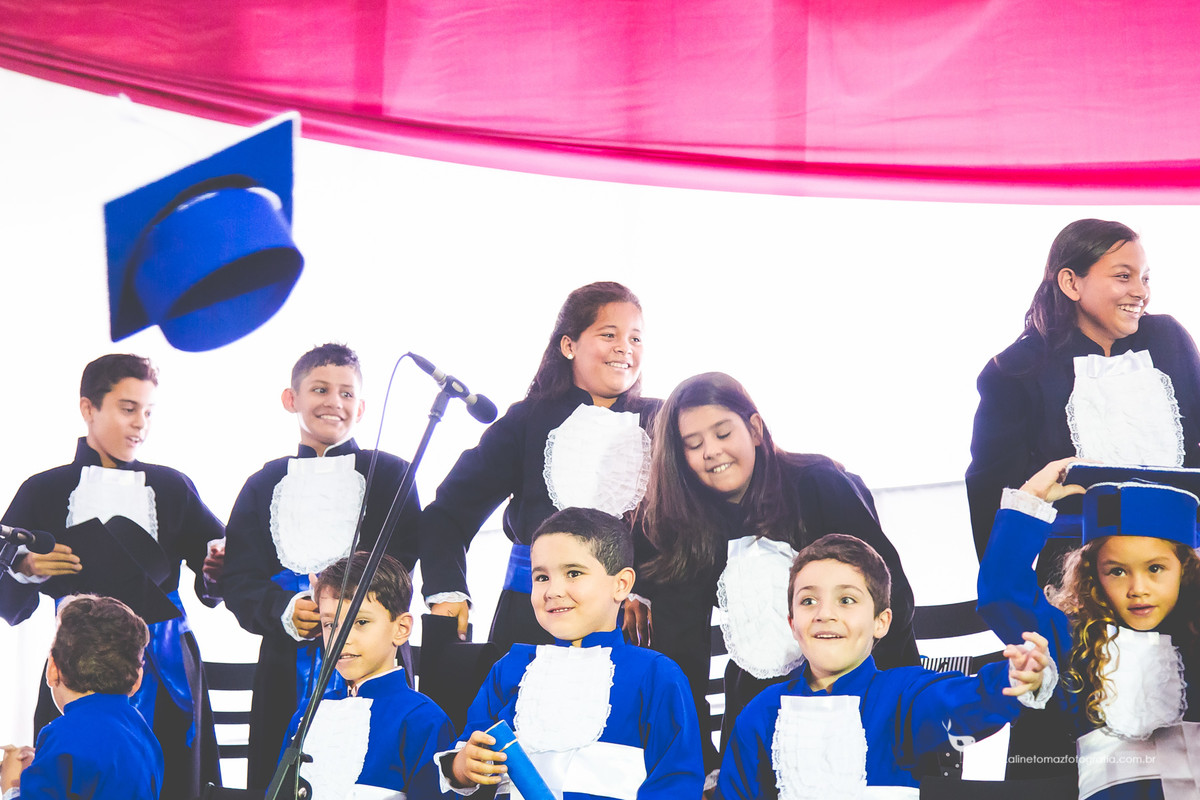 Pedro Formatura Infantil, FADMINAS, Lavras-MG, Aline Tomaz Fotografia