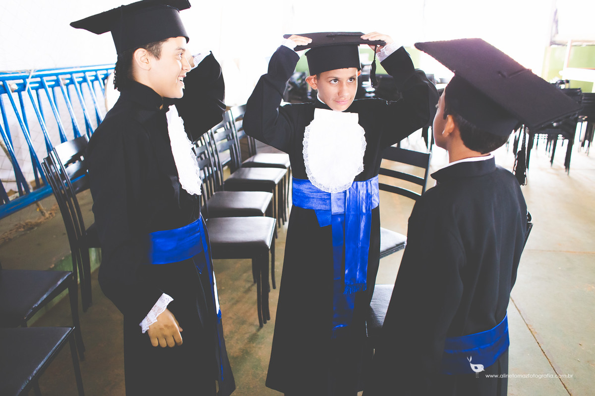 Pedro Formatura Infantil, FADMINAS, Lavras-MG, Aline Tomaz Fotografia