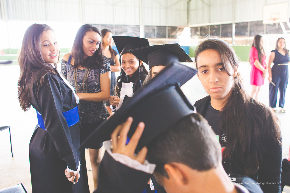 Pedro Formatura Infantil, FADMINAS, Lavras-MG, Aline Tomaz Fotografia