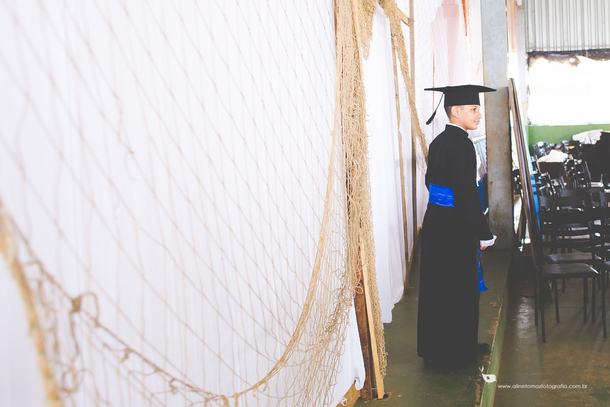 Pedro Formatura Infantil, FADMINAS, Lavras-MG, Aline Tomaz Fotografia