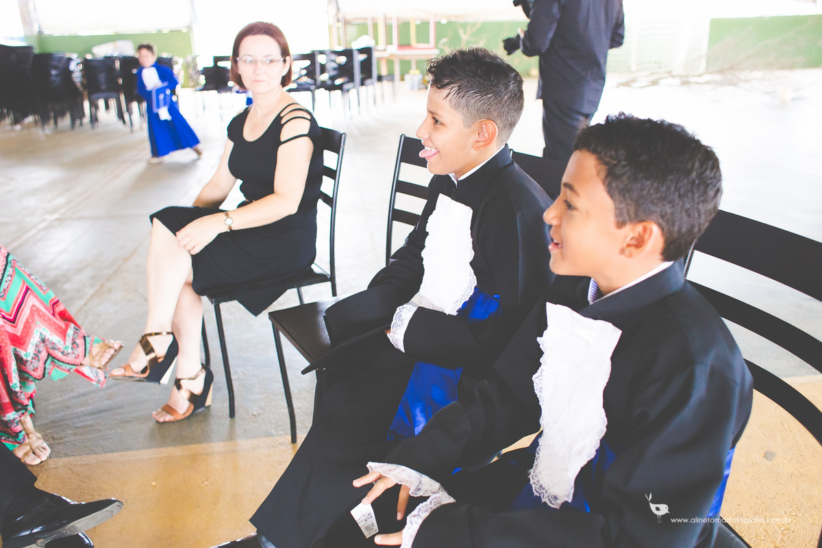 Pedro Formatura Infantil, FADMINAS, Lavras-MG,Aline Tomaz Fotografia