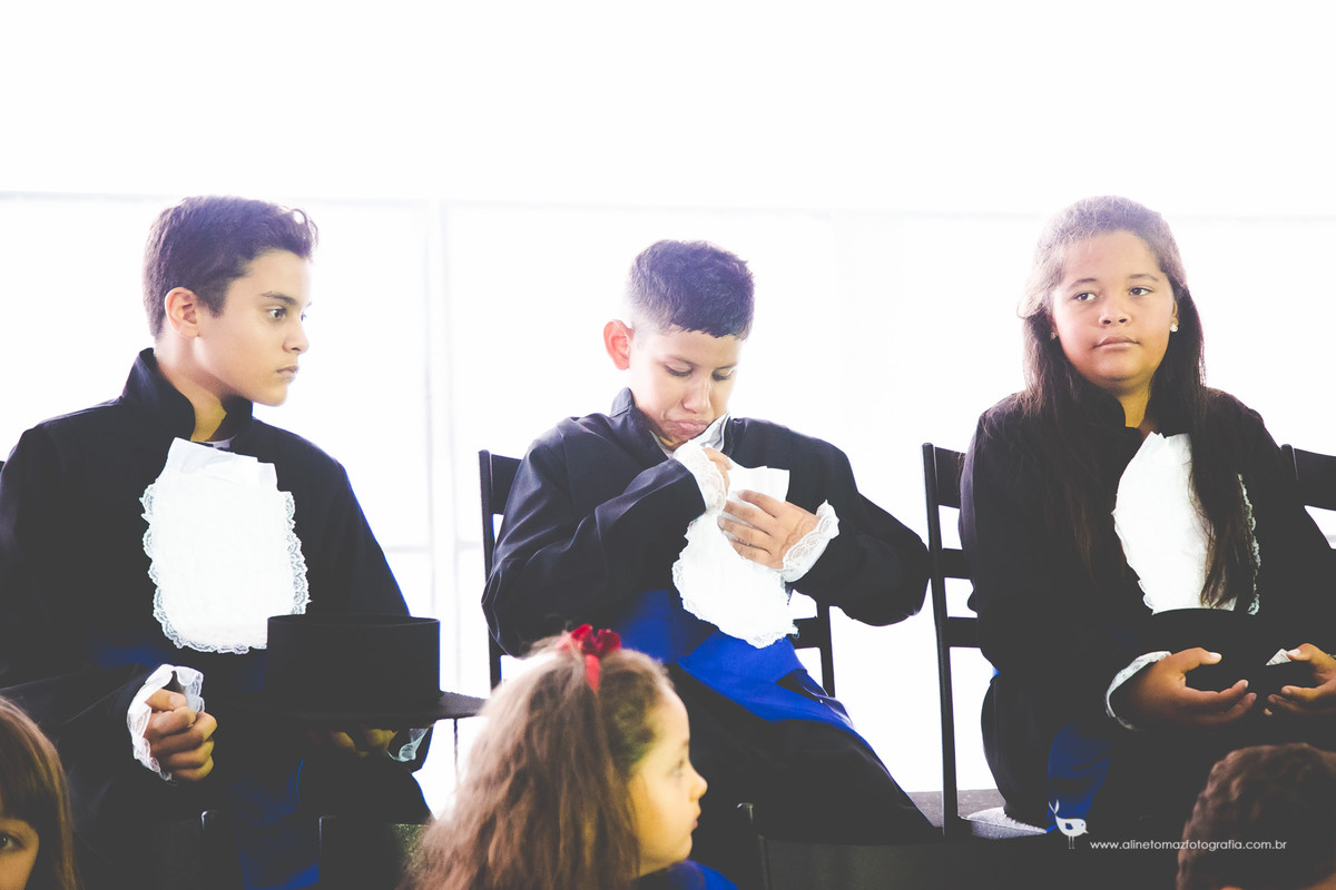 Pedro Formatura Infantil, FADMINAS, Lavras-MG, Aline Tomaz Fotografia