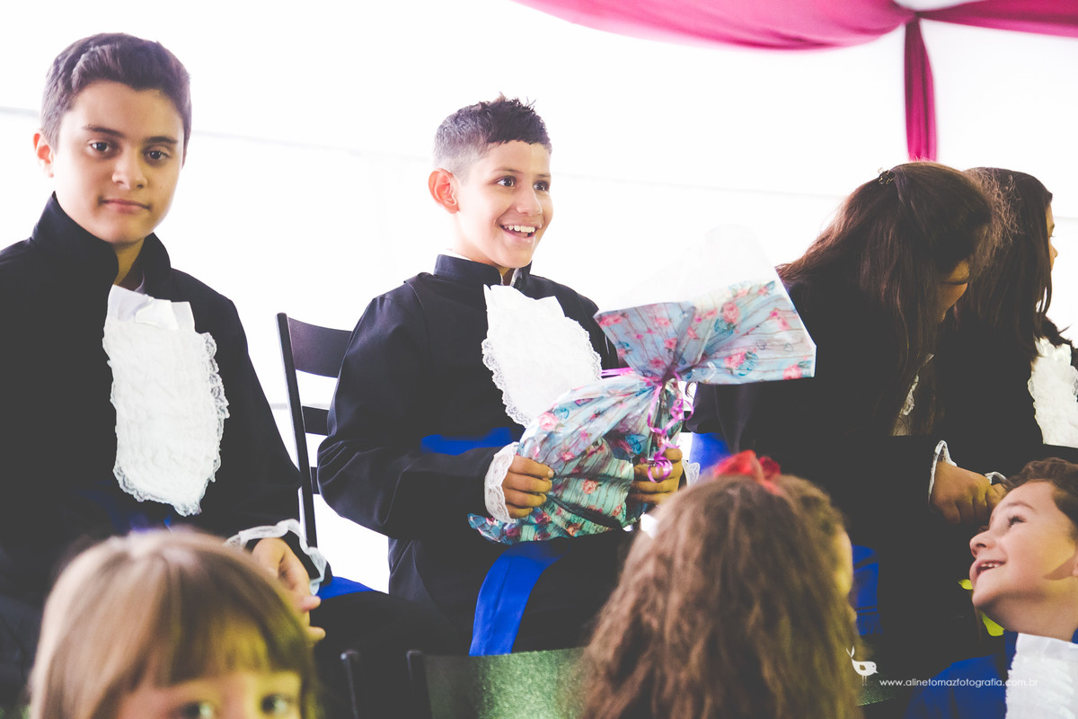 Pedro Formatura Infantil, FADMINAS, Lavras-MG, Aline Tomaz Fotografia