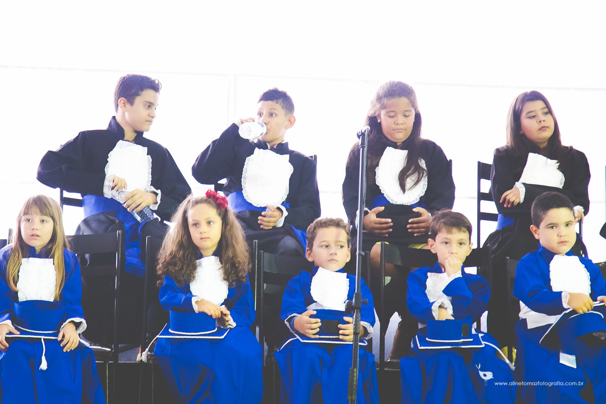 Pedro Formatura Infantil, FADMINAS, Lavras-MG, Aline Tomaz Fotografia