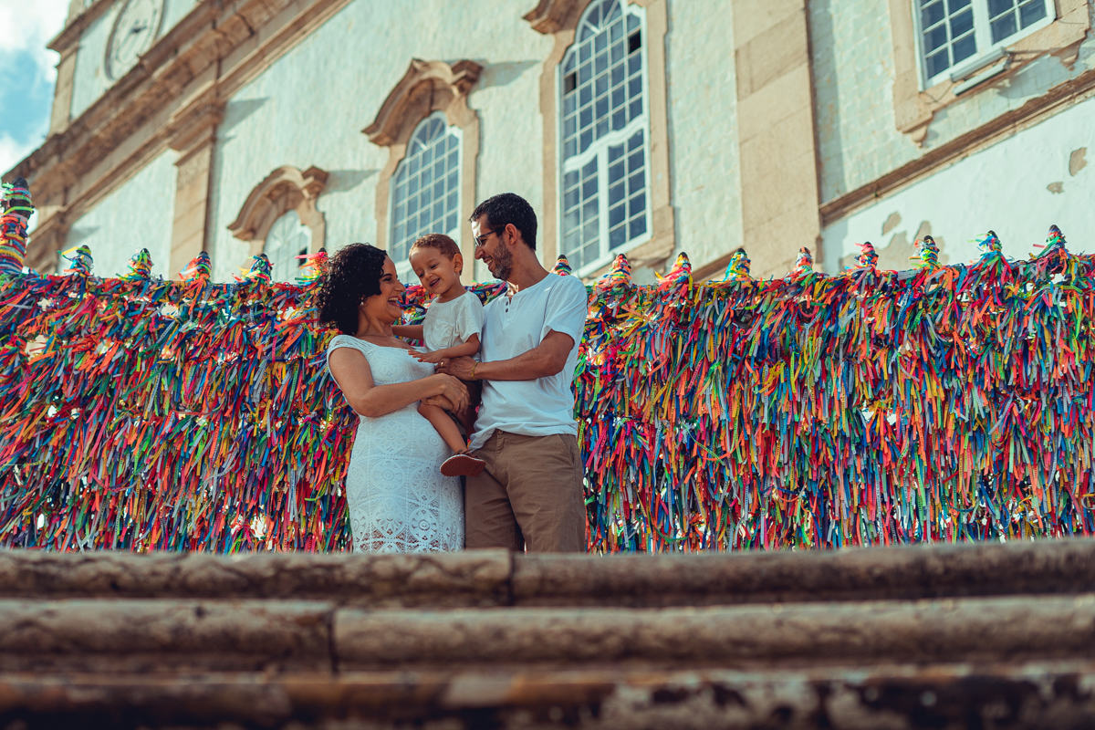 Ensaio Gestante Senhoritas Fotografia Gravida Gravidez Gestação Salvador Cidade Baixa Igreja do Bonfim Monte Serrat Ponta do humaitá