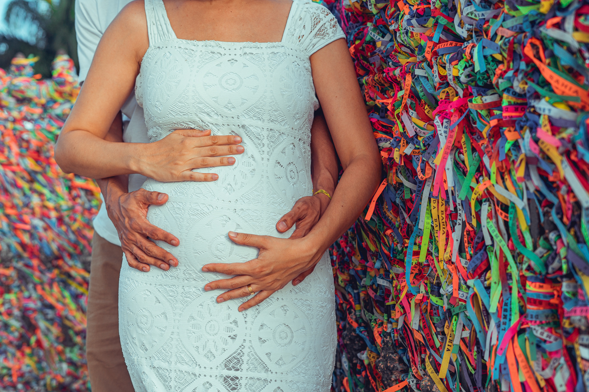 Ensaio Gestante Senhoritas Fotografia Gravida Gravidez Gestação Salvador Cidade Baixa Igreja do Bonfim Monte Serrat Ponta do humaitá