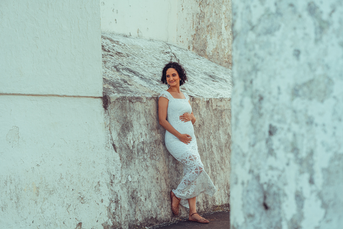 Ensaio Gestante Senhoritas Fotografia Gravida Gravidez Gestação Salvador Cidade Baixa Igreja do Bonfim Monte Serrat Ponta do humaitá