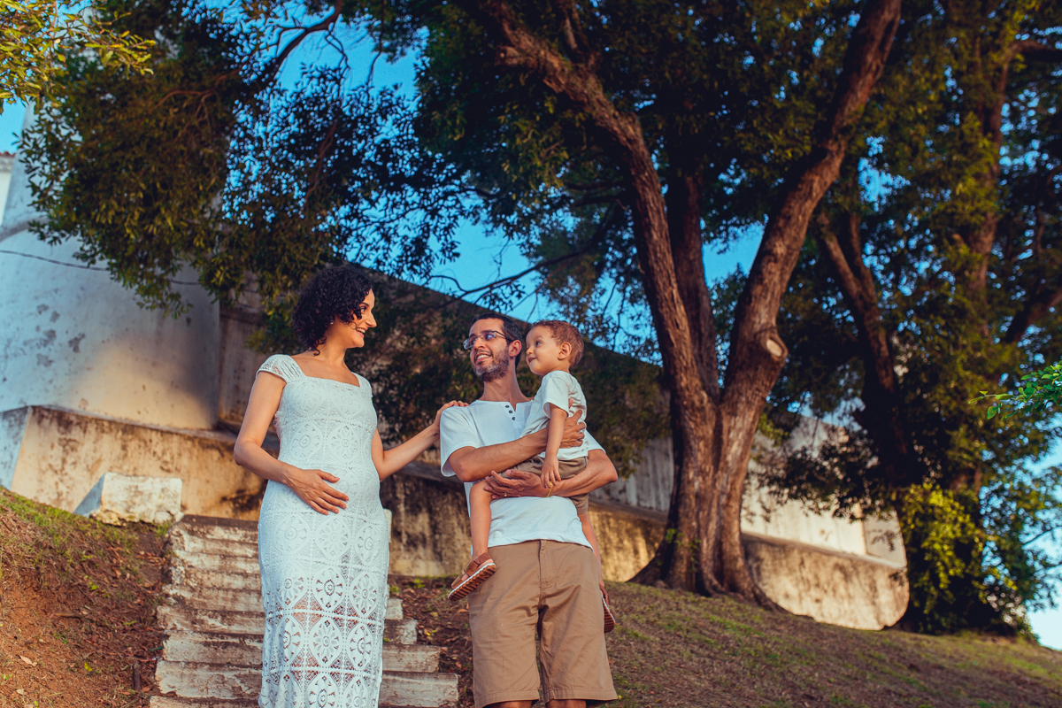 Ensaio Gestante Senhoritas Fotografia Gravida Gravidez Gestação Salvador Cidade Baixa Igreja do Bonfim Monte Serrat Ponta do humaitá