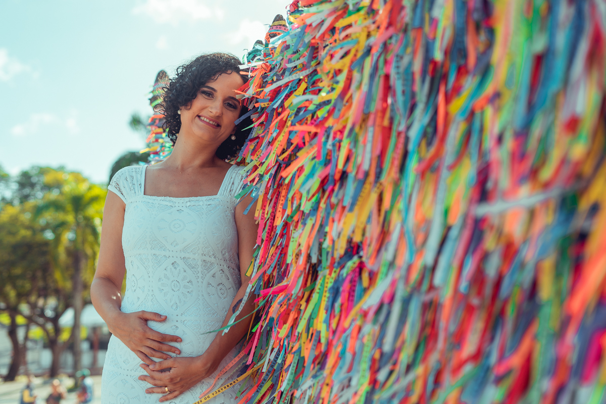 Ensaio Gestante Senhoritas Fotografia Gravida Gravidez Gestação Salvador Cidade Baixa Igreja do Bonfim Monte Serrat Ponta do humaitá