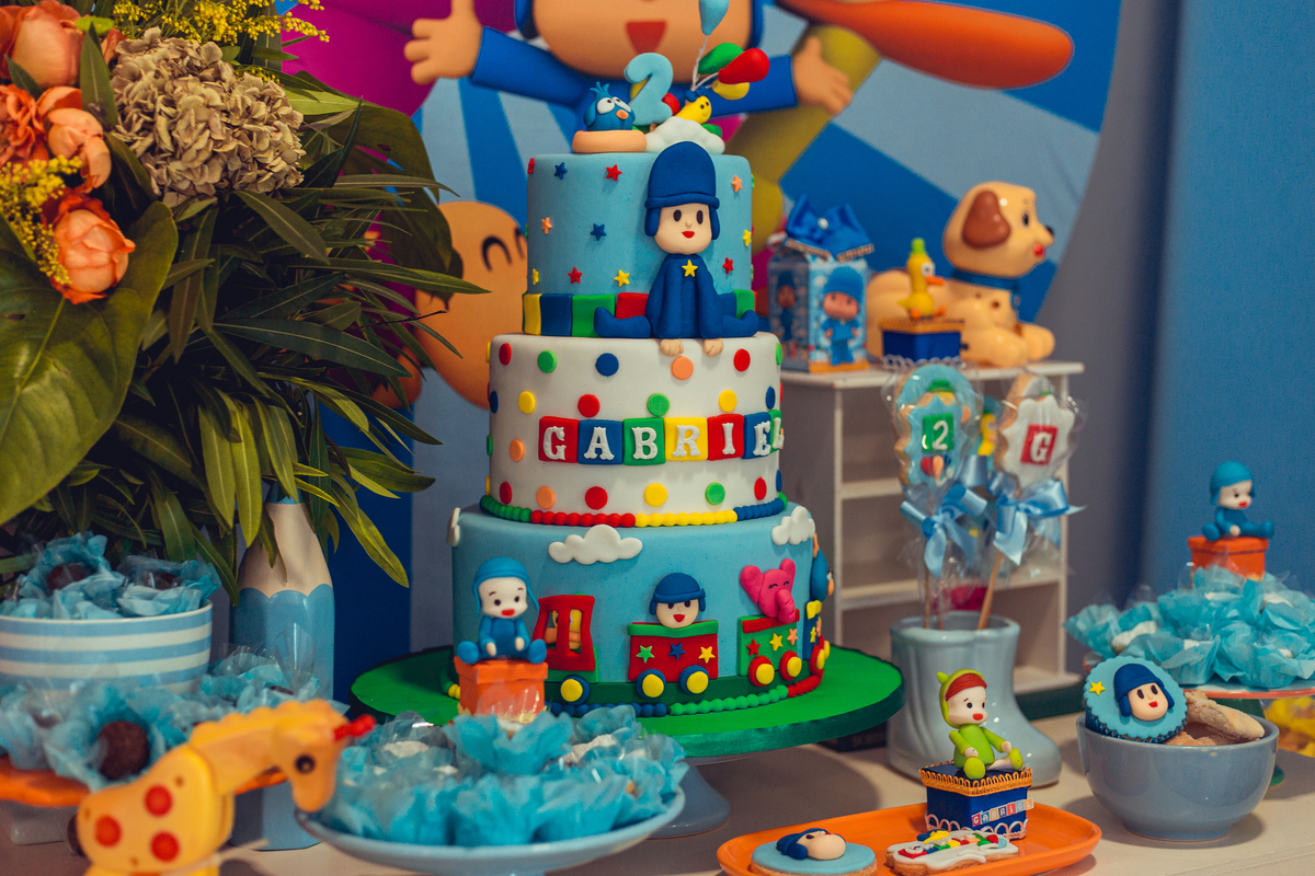 Senhoritas Fotografia aniversário infantil festa criança pocoyo