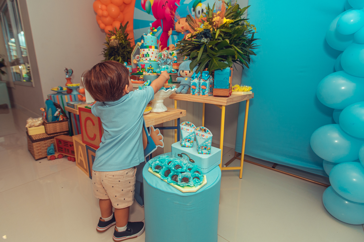 Senhoritas Fotografia aniversário infantil festa criança pocoyo