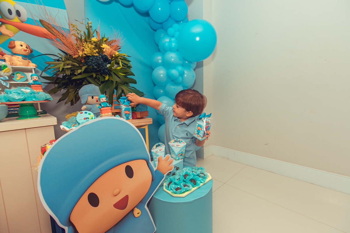 Senhoritas Fotografia aniversário infantil festa criança pocoyo