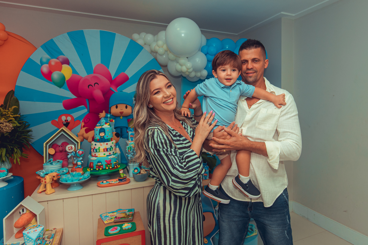 Senhoritas Fotografia aniversário infantil festa criança pocoyo