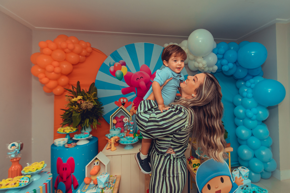 Senhoritas Fotografia aniversário infantil festa criança pocoyo